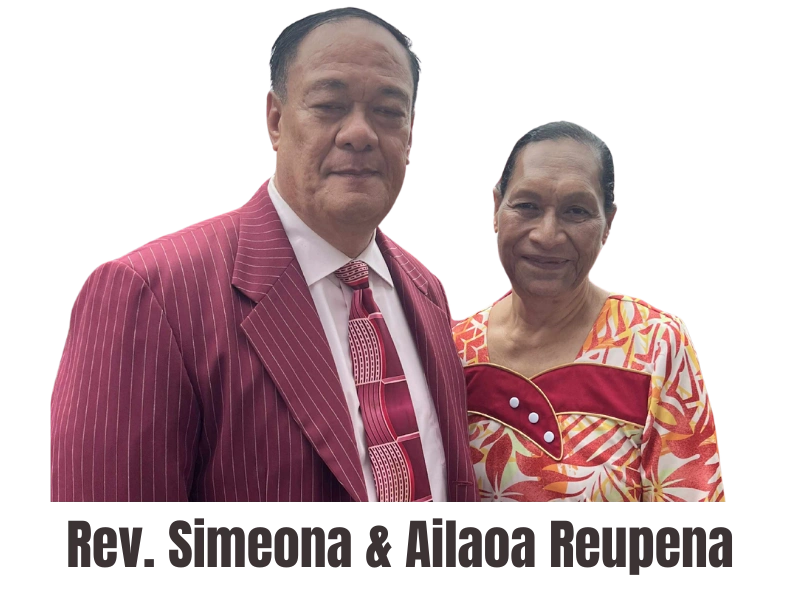 Reverends smiling at camera