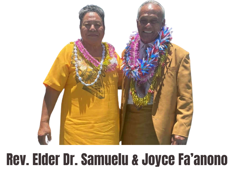 Reverends smiling at camera