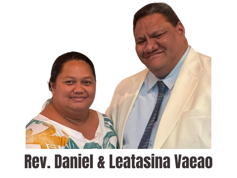 Reverends smiling at camera