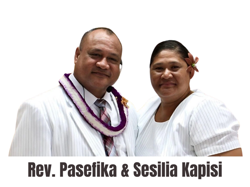 Reverends smiling at camera