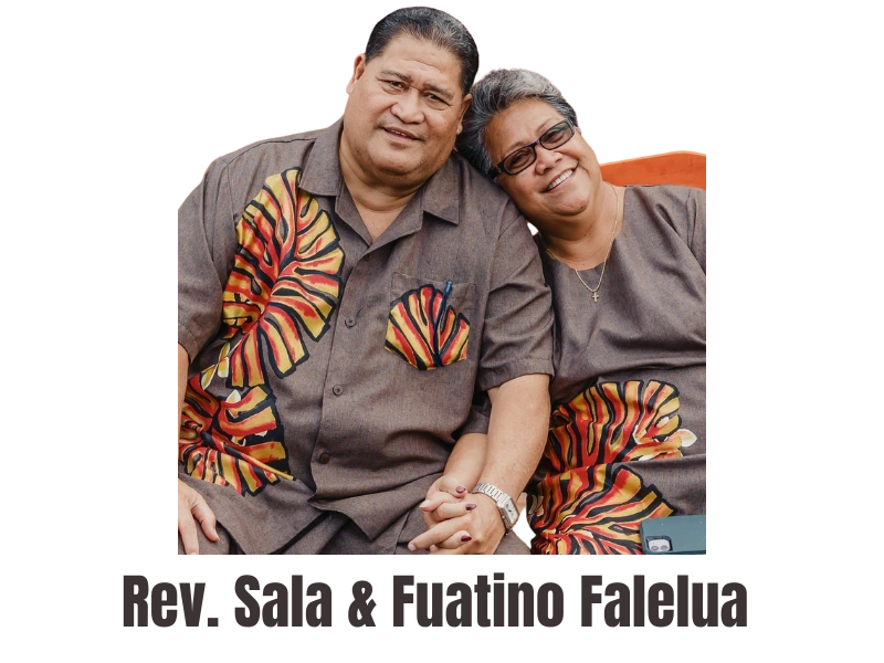 Reverends smiling at camera