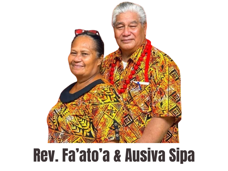 Reverends smiling at camera