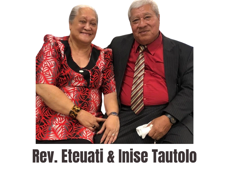 Reverends smiling at camera