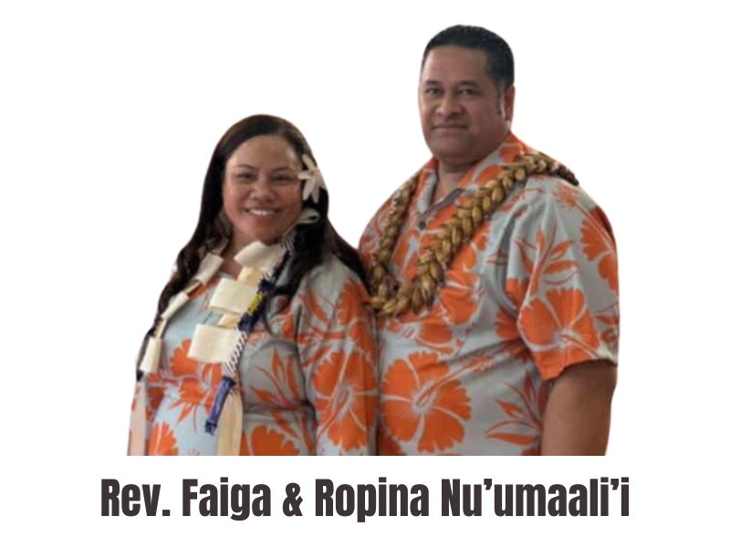 Reverends smiling at camera