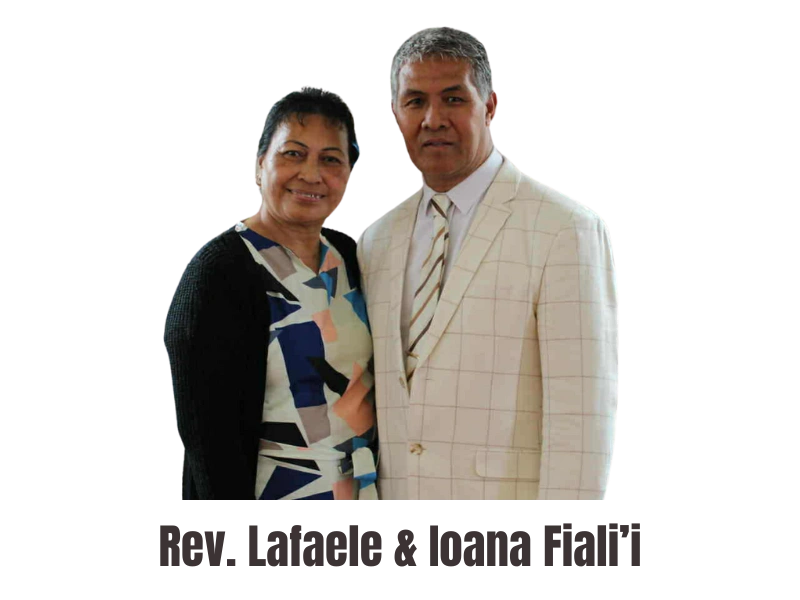 Reverends smiling at camera