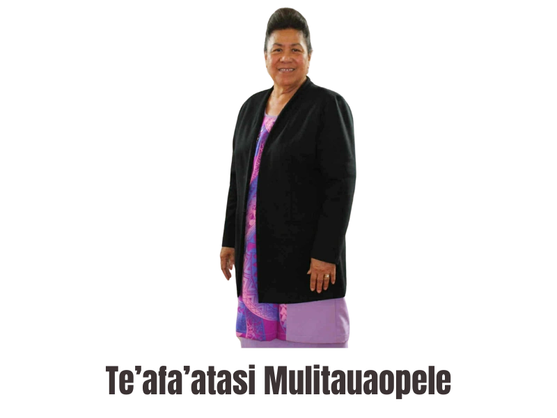 Reverend smiling at camera