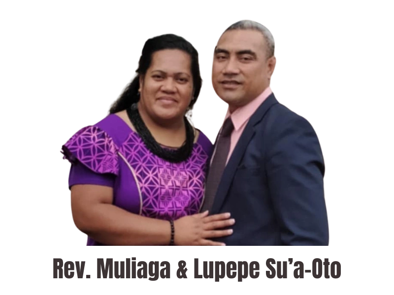 Reverends smiling at camera