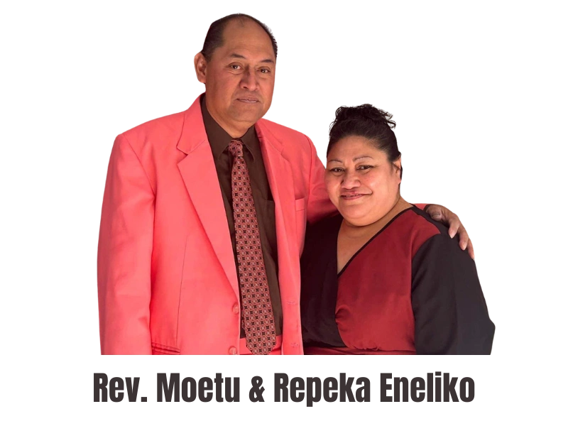 Reverends smiling at camera