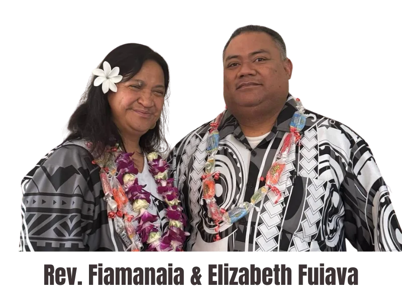 Reverends smiling at camera