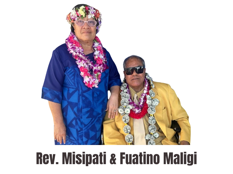 Reverends smiling at camera