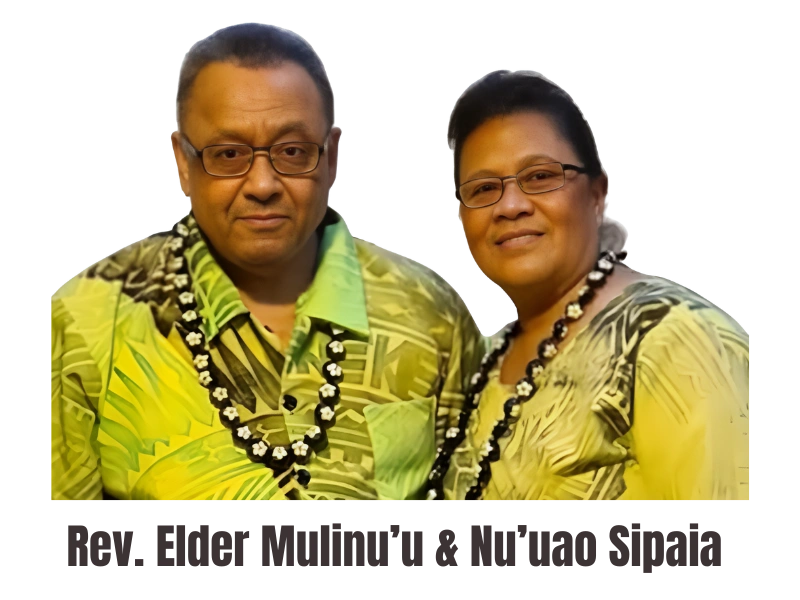 Reverends smiling at camera