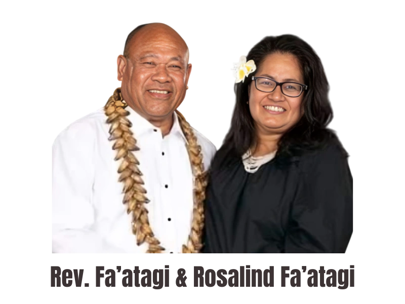 Reverends smiling at camera