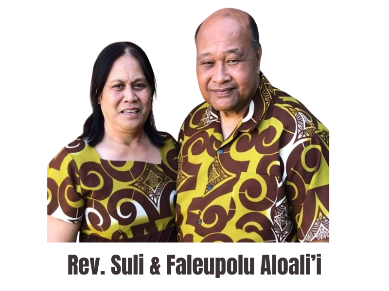 Reverends smiling at camera