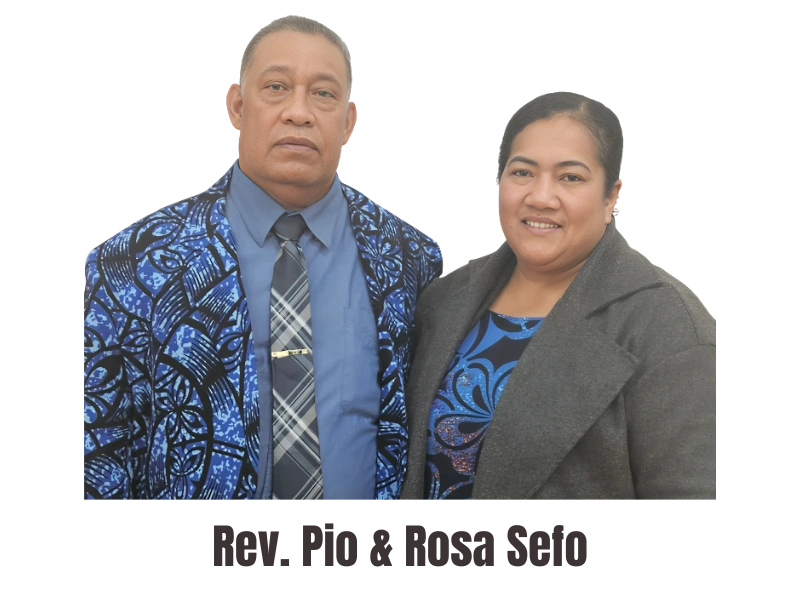 Reverends smiling at camera