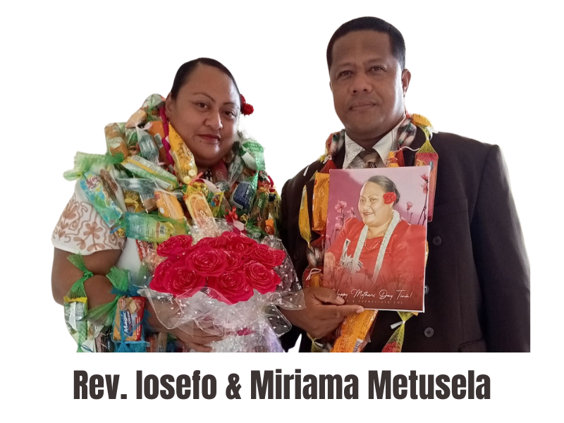 Reverends smiling at camera