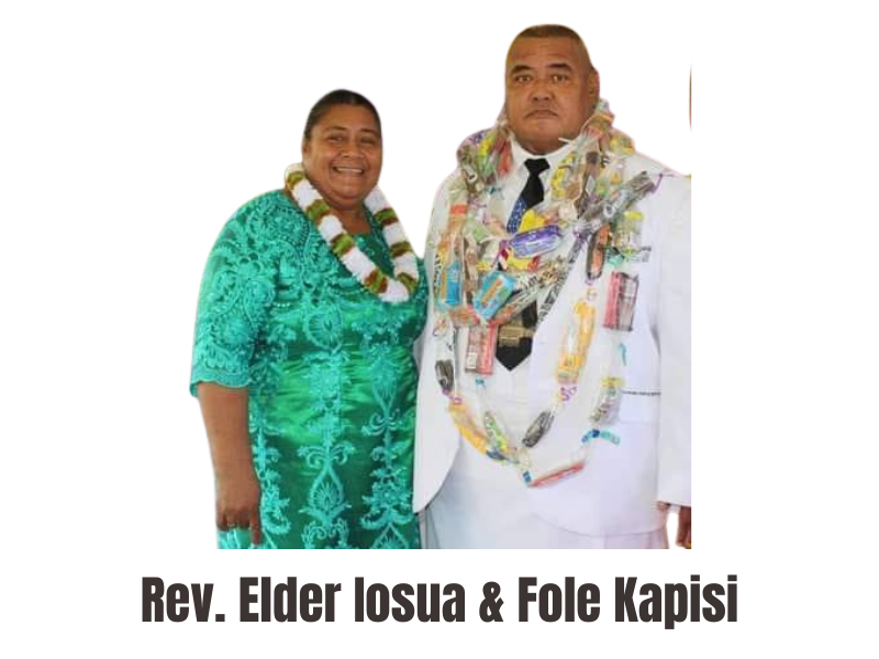 Reverends smiling at camera