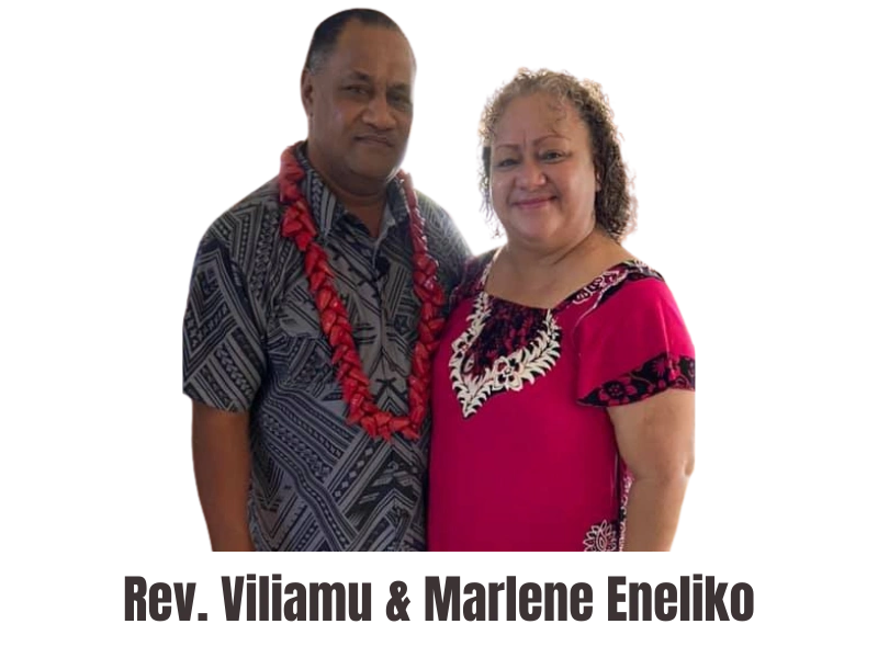 Reverends smiling at camera