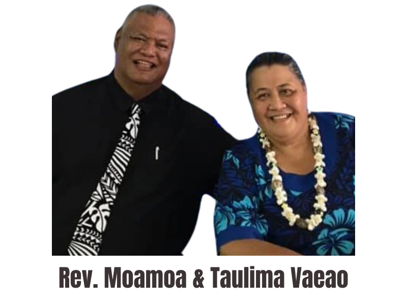 Reverends smiling at camera