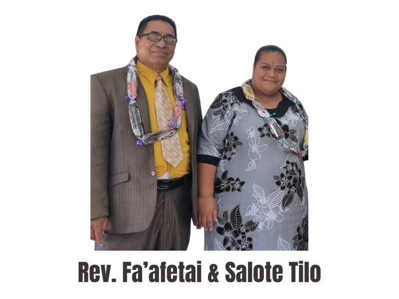 Reverends smiling at camera