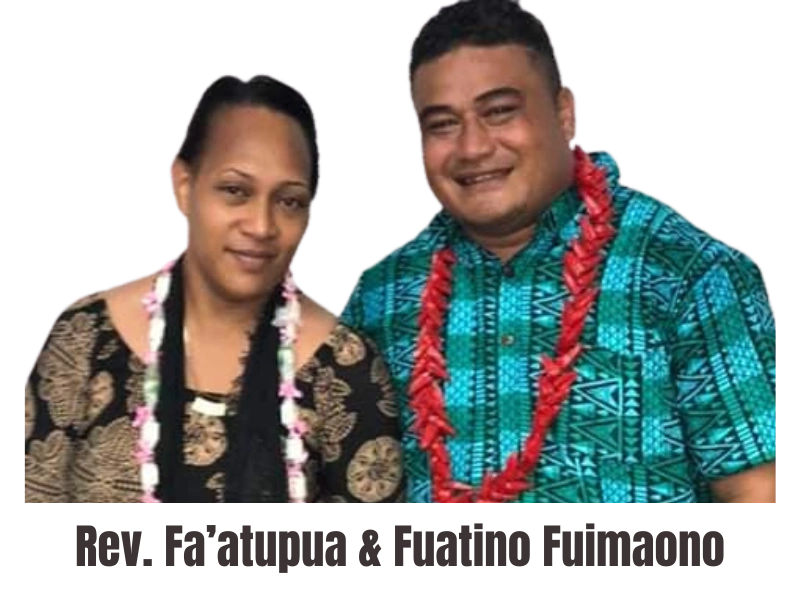 Reverends smiling at camera