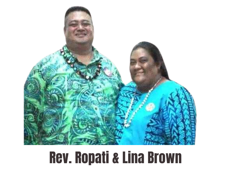 Reverends smiling at camera