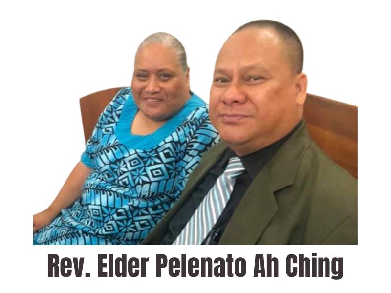 Reverends smiling at camera