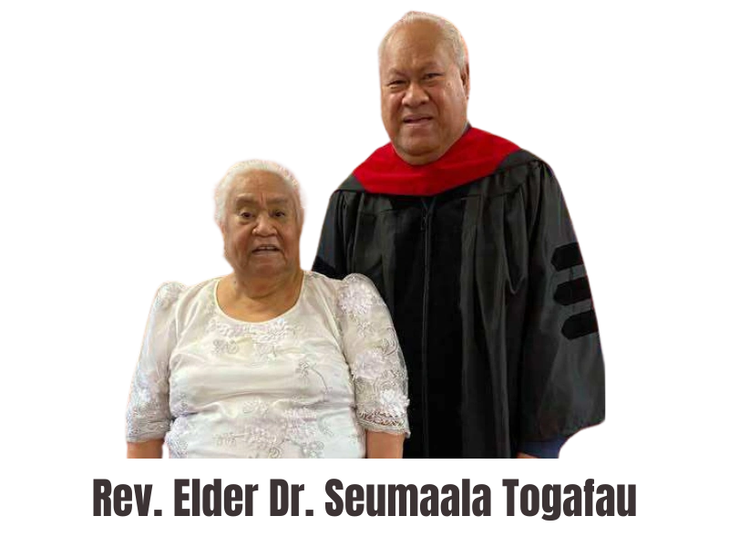 Reverends smiling at camera